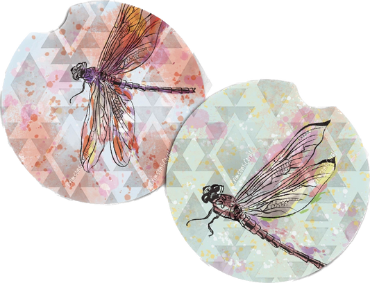 Watercolor Dragonfly Set
